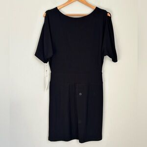 NWT Last Tango Black Cold-Shoulder Dress – Size Medium